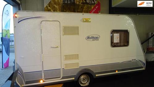 CARAVELAIR Ambiance Style 410 2010 VASTBED AIRCO 890 kg, Caravans en Kamperen, Caravans, Bedrijf, tot en met 4, 750 - 1000 kg