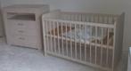 Babybed met commode, Kinderen en Baby's, Gebruikt, Minder dan 70 cm, Minder dan 140 cm, Ophalen