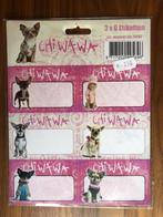Nieuw geseald pakketje met 18 Chiwawa schooletiketten., Ophalen of Verzenden, Nieuw