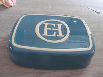 Emile Henry France Ovenschaal Blauw / Groen met Grepen beschikbaar voor biedingen