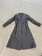 Vintage leren jas jaren 70, maat 36/38, Ophalen of Verzenden, Gedragen, Maat 36 (S), Bruin