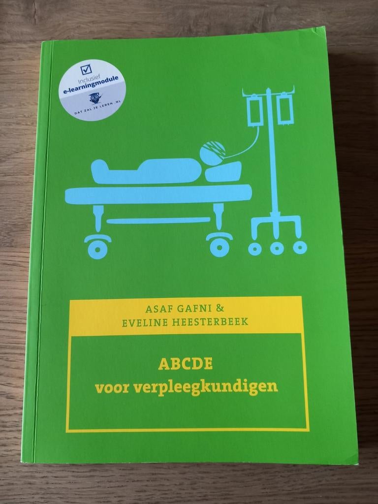 ABCDE voor verpleegkundigen met Expert College toegangscode, Boeken, Ophalen of Verzenden, Nederlands, Overige niveaus, Asaf Gafni