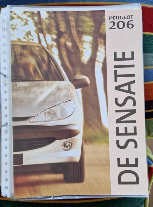 Folders Peugeot 206, Boeken, Auto's | Folders en Tijdschriften, Zo goed als nieuw, Peugeot, Ophalen of Verzenden