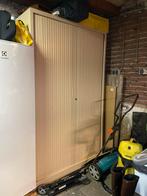 Archiefkast met roldeur, Ophalen, Gebruikt, 100 tot 150 cm, Metaal