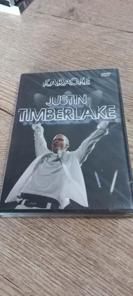 Justin Timberlake Karaoke DVD - Nieuw!, Cd's en Dvd's, Dvd's | Muziek en Concerten, Nieuw in verpakking, Muziek en Concerten, Alle leeftijden