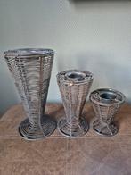 Draad waxine houders, Ophalen of Verzenden, Metaal, Minder dan 25 cm