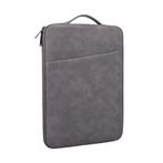 Laptophoes met handvat (13.3 inch, leer, grijs), Computers en Software, Laptoptassen, Verzenden, 13 inch, Nieuw, Aktetas