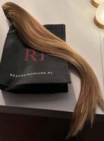 REAL HAIR EXTENSIONS 20INCH GEMENGD BLOND, Sieraden, Tassen en Uiterlijk, Uiterlijk | Haarverzorging, Ophalen of Verzenden, Zo goed als nieuw