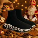 Balenciaga Speed Graffiti zwart/wit – sock sneakers maat 37