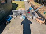 Set studiolampen, mengpaneel, krachtstroom bron en kabels, Ophalen, Gebruikt