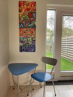 Auping jaren 60 slaapkamer tafel en stoel, Ophalen, Gebruikt, Eén