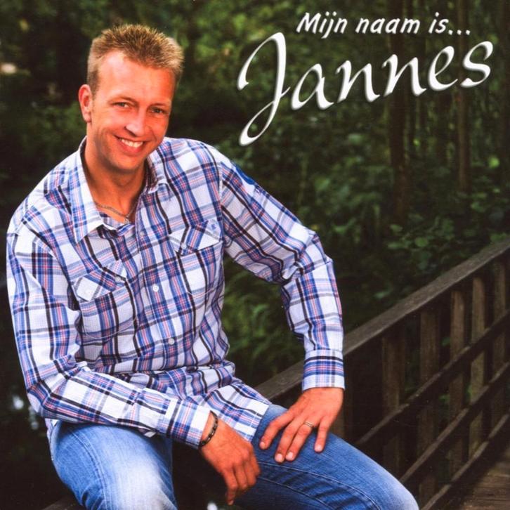 Jannes - Mijn naam is Jannes  Originele CD Nieuw, Cd's en Dvd's, Cd's | Nederlandstalig, Nieuw in verpakking, Levenslied of Smartlap