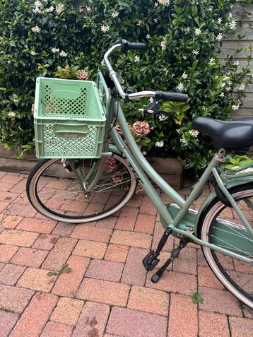 Mooie olijf fiets beschikbaar voor biedingen