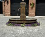 Franse dorpsfontein oud roestlook ALL INN, Tuin en Terras, Waterpartijen en Fonteinen, Ophalen of Verzenden, Nieuw, Beton, Fontein
