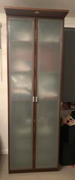 IKEA Hopen Kast met melkglas deuren en ladekast, Ophalen, 50 tot 100 cm, 150 tot 200 cm, Glas