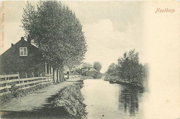 701377029 Nootdorp, Verzamelen, Ansichtkaarten | Nederland, Zuid-Holland, Voor 1920, Verzenden