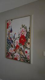 Schilderij met Pauwen en Bloemen, Ophalen