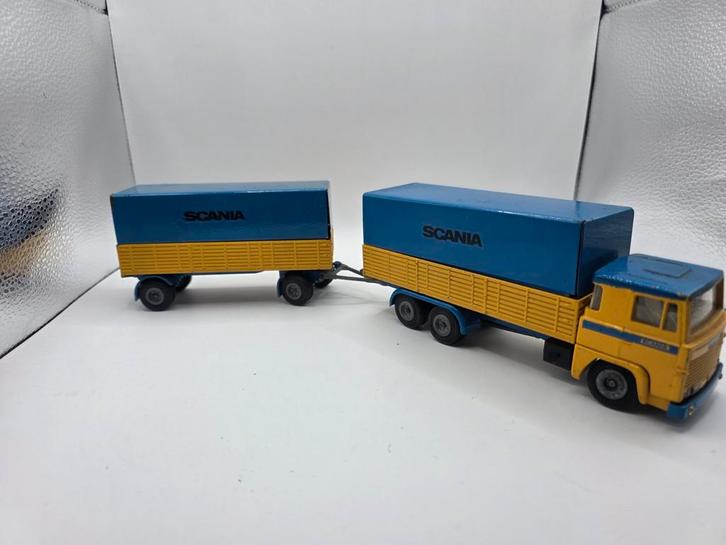 Scania 141, Hobby en Vrije tijd, Modelauto's | 1:50, Zo goed als nieuw, Bus of Vrachtwagen, Tekno, Ophalen of Verzenden