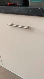 Rvs handgrepen 128 mm gat hart op hart, Huis en Inrichting, Ophalen, Minder dan 50 cm, Zo goed als nieuw, Minder dan 25 cm