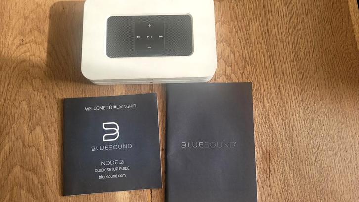 Bluesound Node 2i Streamer, Audio, Tv en Foto, Mediaspelers, Gebruikt, Zonder harde schijf, USB 2.0, Optische audio, Ophalen of Verzenden
