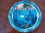 zeer oud wandbord dolfijnen van franklin mint, Antiek en Kunst, Antiek | Wandborden en Tegels, Ophalen of Verzenden