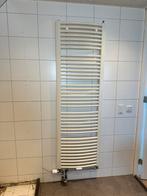 Thermic designradiator badkamer creme kleur, Doe-het-zelf en Verbouw, 60 tot 150 cm, 800 watt of meer, Gebruikt, 80 cm of meer