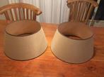 Lampenkap, Huis en Inrichting, Ophalen, 25 tot 50 cm, Beige, Rond