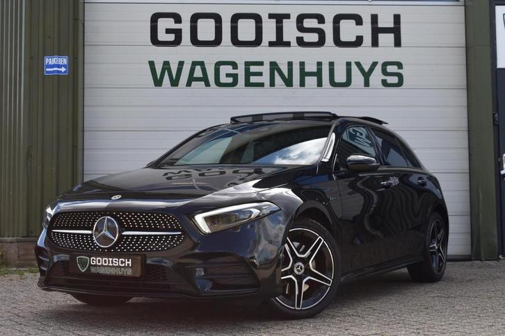 Mercedes A-klasse 250 e Business Solution AMG Limited | Pano, Auto's, Mercedes-Benz, Bedrijf, Te koop, A-Klasse, ABS, Achteruitrijcamera