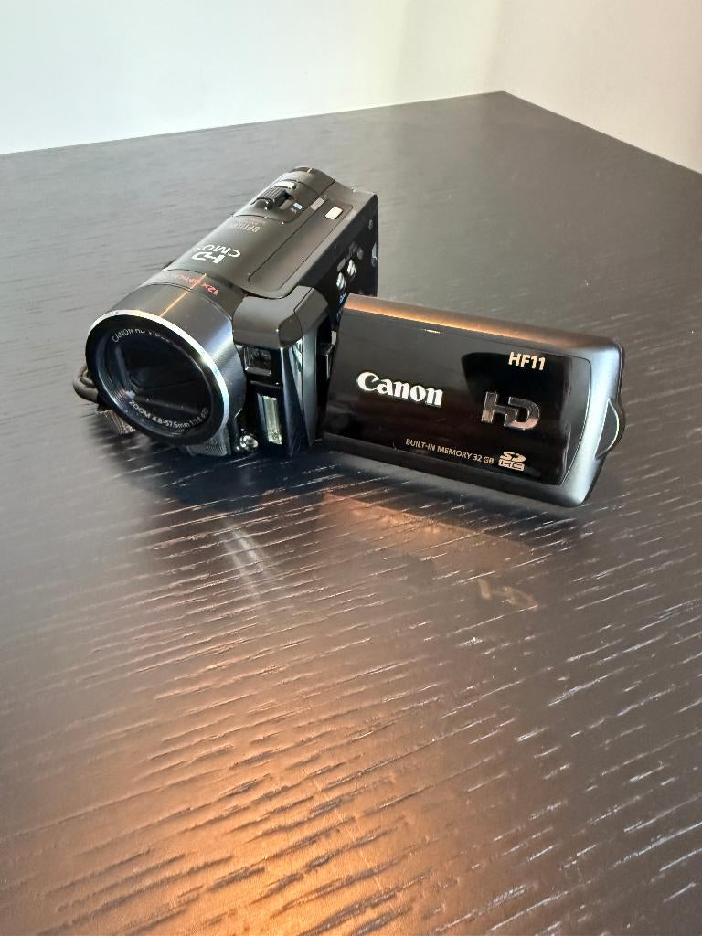 Canon HF11E HD videocamera – complete set – netjes, Ophalen, 8 tot 20x, Camera, Gebruikt