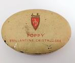 poppy brillantine cristallisee blik, Verzamelen, Ophalen of Verzenden, Gebruikt, Overige, Overige merken