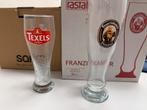 12 bierglazen, Ophalen of Verzenden, Zo goed als nieuw, Glas of Glazen, Overige merken
