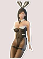 TIFA LOCKHART Final Fantasy Bunny Girl Sticker, Verzamelen, Stripfiguren, Nieuw, Verzenden