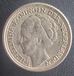 Zilveren kwartje uit 1943, Ophalen of Verzenden, Koningin Wilhelmina, 25 cent