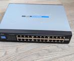 Linksys SR224 24-Poorts Switch, Ophalen of Verzenden, Gebruikt