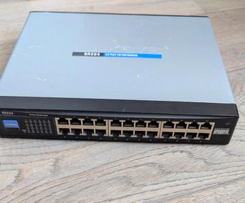 Linksys SR224 24-Poorts Switch beschikbaar voor biedingen