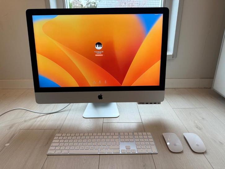 iMac 27" - 2017 - 3.8 i5 QC - 40GB RAM, 2TB HD, 8GB VRAM, Computers en Software, Apple Desktops, Gebruikt, iMac, HDD en SSD, 3 tot 4 Ghz