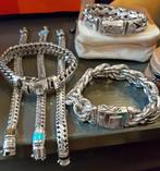 Zeer grote keuze Buddha to Buddha + Z3UZ zilveren armbanden, Nieuw, Ophalen of Verzenden, Zilver, Zilver