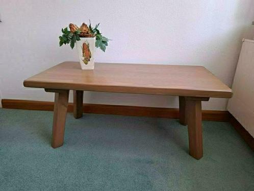 Salontafel massief grenen, Huis en Inrichting, Tafels | Salontafels, Gebruikt, Minder dan 50 cm, Minder dan 50 cm, 100 tot 150 cm