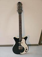 Danelectro DC59 Black 12-snarige gitaar, Ophalen, Gebruikt, Solid body
