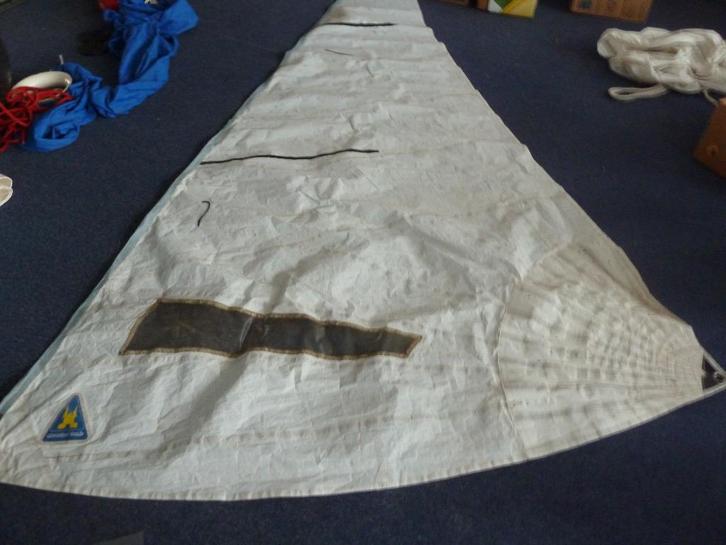 wedstrijd fok, Watersport en Boten, Zeilen en Zeiltoebehoren, Zo goed als nieuw, Genua of Fok, 3 tot 6 meter, 6 meter of meer
