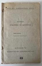 Dictaat Etaleeren en Garneeren - Slagersvakschool 1935, Ophalen of Verzenden, Gelezen