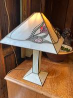 Tiffany lamp, Ophalen, Gebruikt, 50 tot 75 cm, Glas