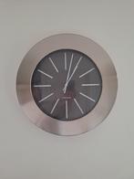 Klok rvs Karlsson 50 cm diameter, Huis en Inrichting, Ophalen, Gebruikt, Analoog, Wandklok