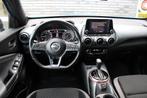 Nissan Juke 1.0 DIG-T Acenta|Cam|Keyless|Stoelverwarming|Tre, Stof, Blauw, 1176 kg, Bedrijf