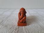 Horen zien en zwijgen beeldje van kunsthars 7x2.5x4cm, Verzamelen, Beelden en Beeldjes, Ophalen of Verzenden, Zo goed als nieuw