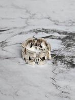 Nieuwe zilveren Silk ring   Maat 20,5, Sieraden, Tassen en Uiterlijk, Ringen, Nieuw, 20 of groter, Ophalen of Verzenden, Dame