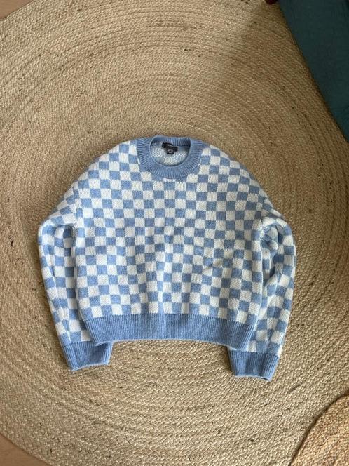 nieuw! blauw wit geblokte TRUI maat M Primark checker Skate, Kleding | Dames, Truien en Vesten, Nieuw, Maat 38/40 (M), Blauw, Ophalen of Verzenden