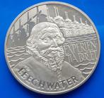 2 1/2 ECU 1993 - Leeghwater, 40 jaar Watersnoodramp - 1993, Postzegels en Munten, Penningen en Medailles, Verzenden, Overige materialen