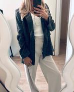 grijs geruite blazer double breasted Zara mt XS, Ophalen, Zara, Zo goed als nieuw, Jasje