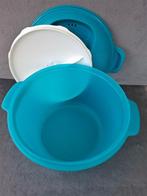 T008 Rijstkoker, Maxi, 3 liter, 3 delig en meer Tupperware, Ophalen of Verzenden, Zo goed als nieuw, Wit, Schaal